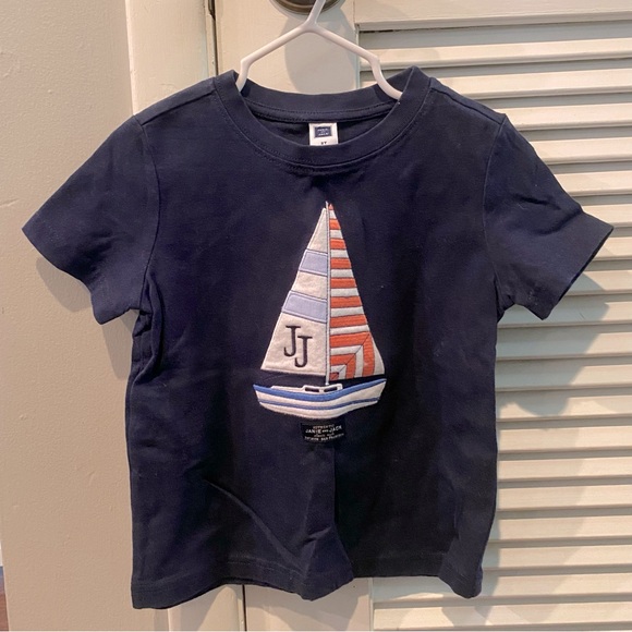 Janie and Jack Nautical T-Shirt - Picture 1 of 2